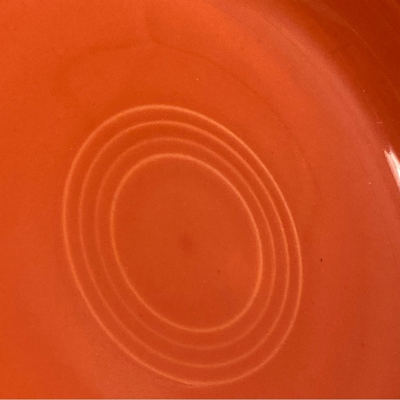 Vintage HLC Fiesta Bowl 6.5 in Soup cereal bowl Homer Laughlin China USA orange - Picture 11 of 16